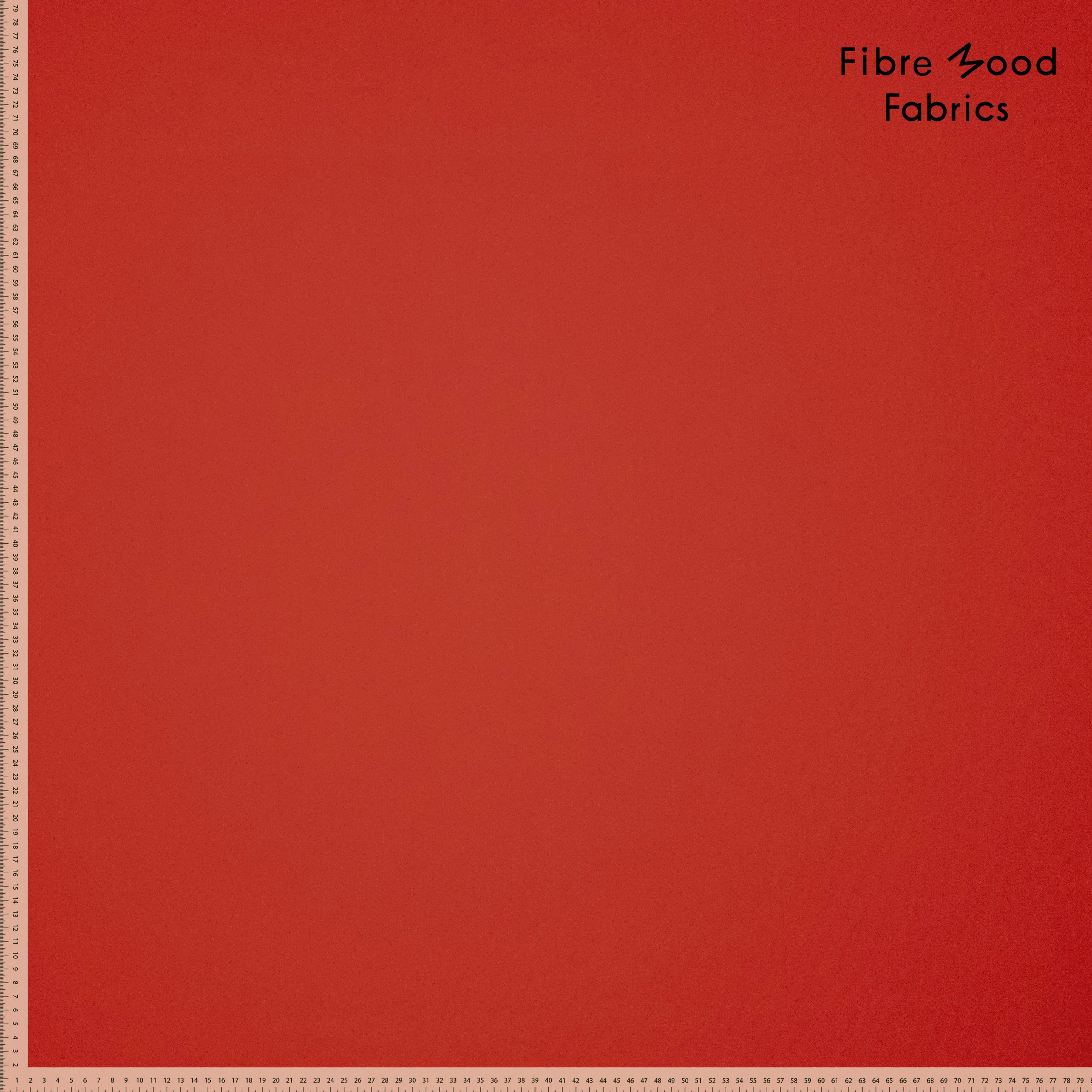 Stretch crêpe rood - Fibre Mood